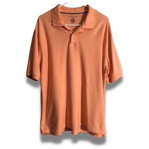 Men’s, Shirts, Saddlebred, Polo, Large, Peach